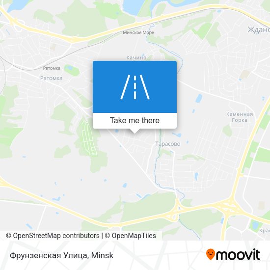 Фрунзенская Улица map
