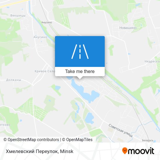 Хмелевский Переулок map