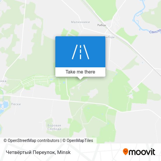 Четвёртый Переулок map