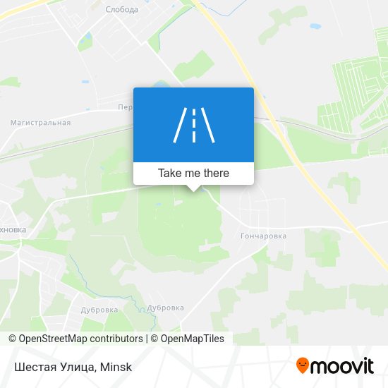 Шестая Улица map