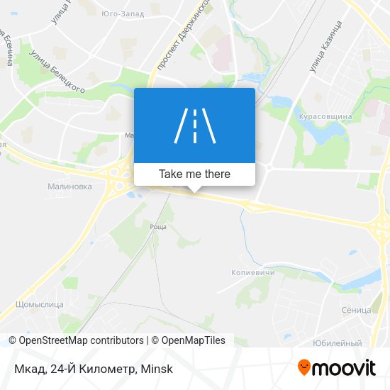 Мкад, 24-Й Километр map