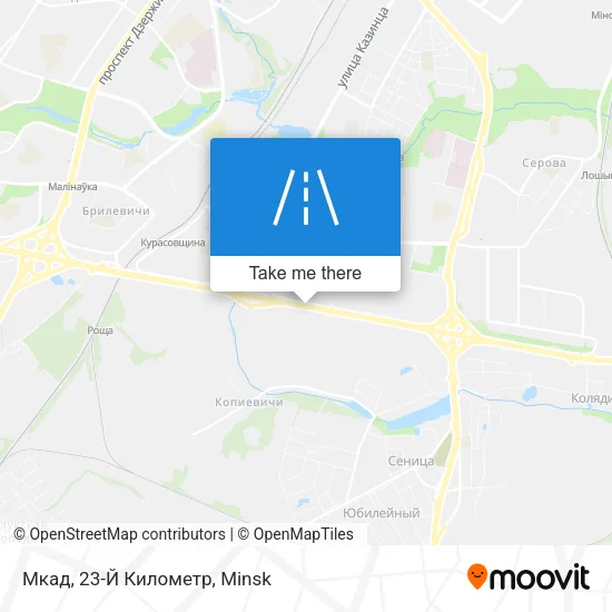 Мкад, 23-Й Километр map