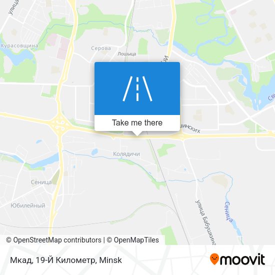 Мкад, 19-Й Километр map