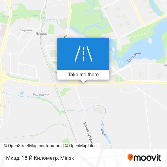 Мкад, 18-Й Километр map