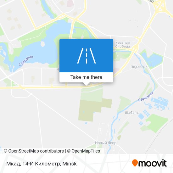 Мкад, 14-Й Километр map