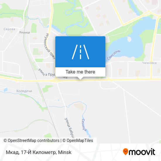 Мкад, 17-Й Километр map