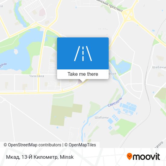 Мкад, 13-Й Километр map