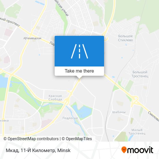 Мкад, 11-Й Километр map