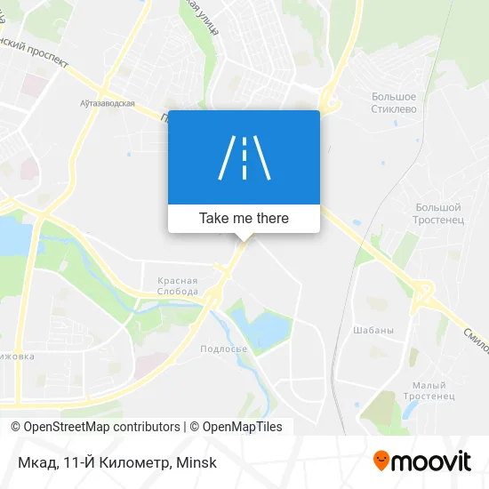 Мкад, 11-Й Километр map