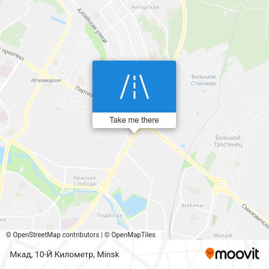 Мкад, 10-Й Километр map