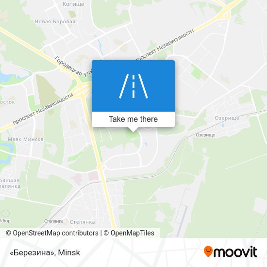 «Березина» map