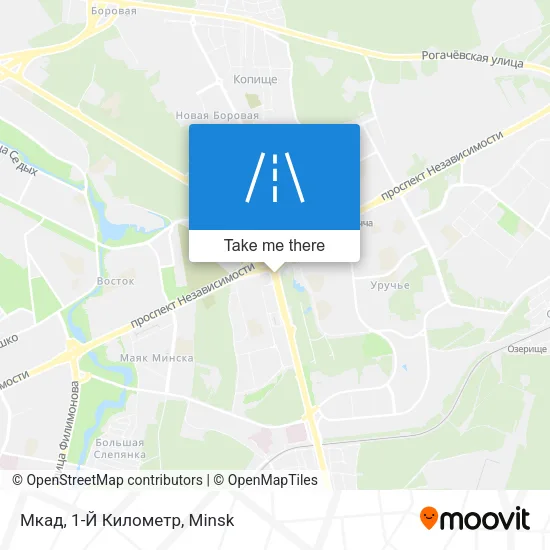 Мкад, 1-Й Километр map