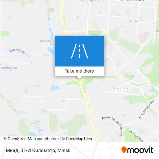 Мкад, 31-Й Километр map