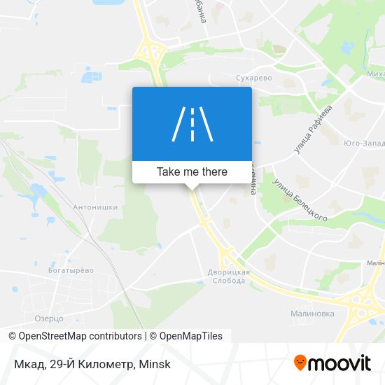 Мкад, 29-Й Километр map