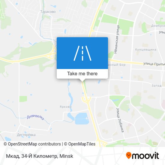 Мкад, 34-Й Километр map