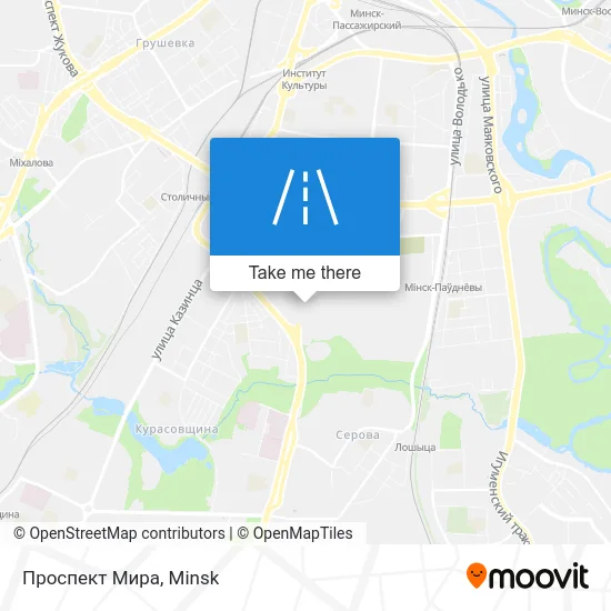 Проспект Мира map