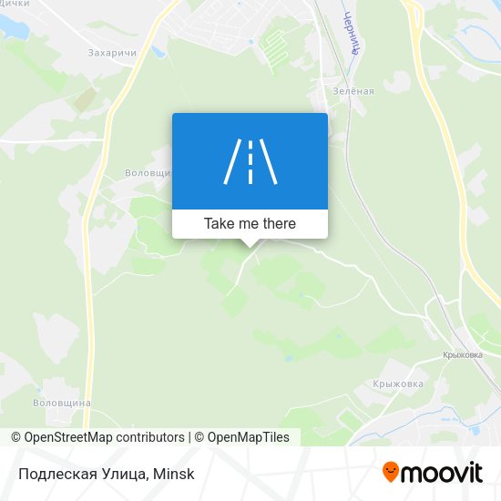 Подлеская Улица map