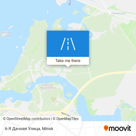 6-Я Дачная Улица map