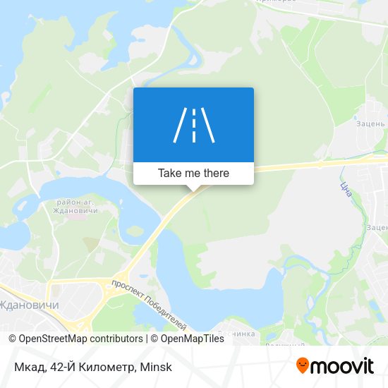 Мкад, 42-Й Километр map