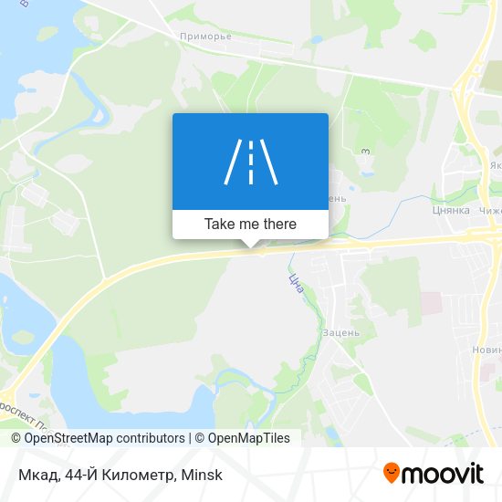 Мкад, 44-Й Километр map