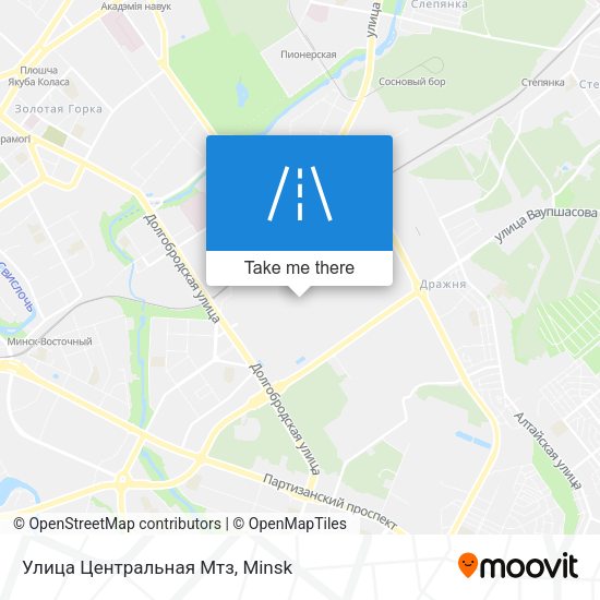 Улица Центральная Мтз map