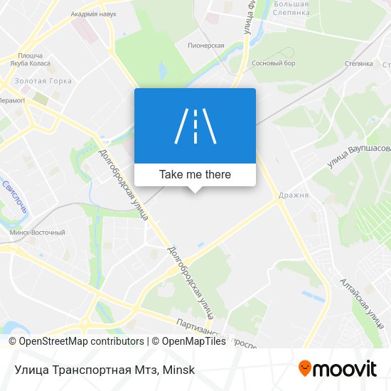 Улица Транспортная Мтз map