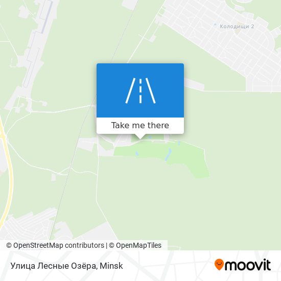 Улица Лесные Озёра map