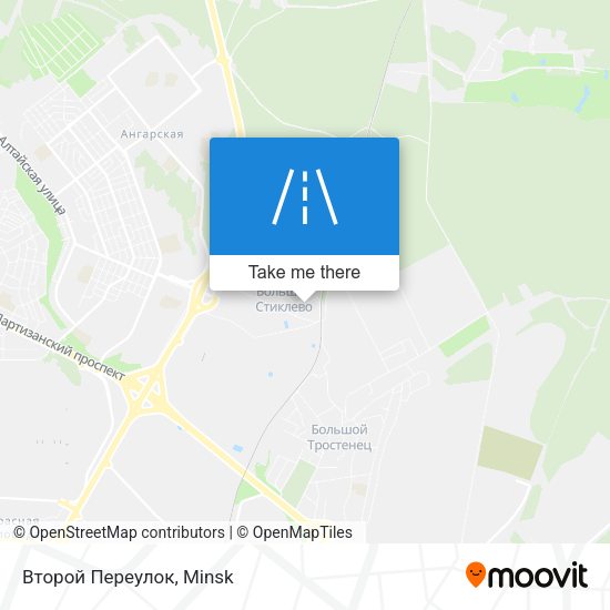 Второй Переулок map