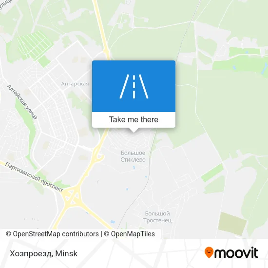 Хозпроезд map