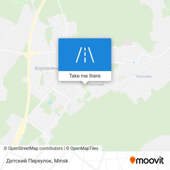 Детский Переулок map