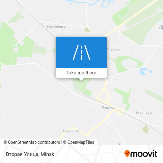 Вторая Улица map