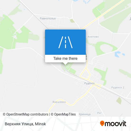 Верхняя Улица map