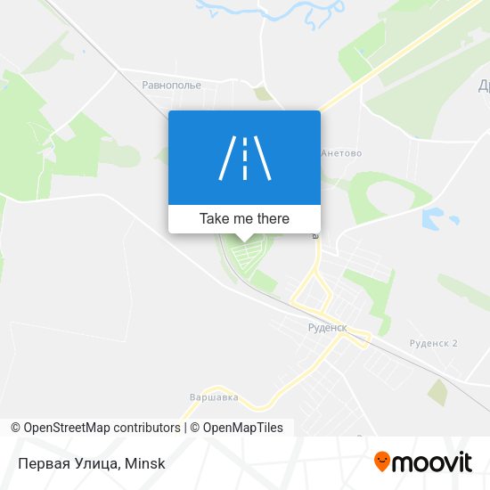 Первая Улица map