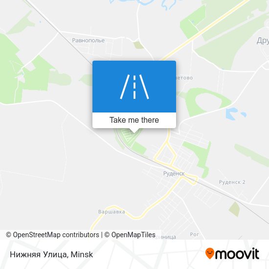 Нижняя Улица map