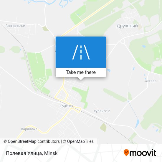 Полевая Улица map
