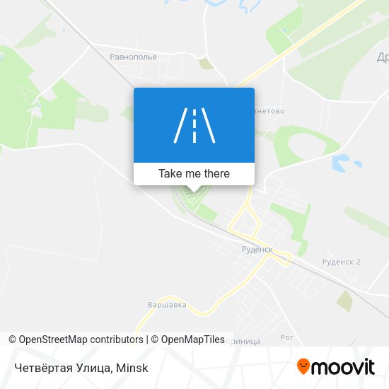 Четвёртая Улица map