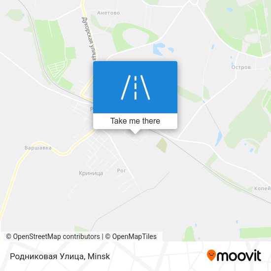 Родниковая Улица map