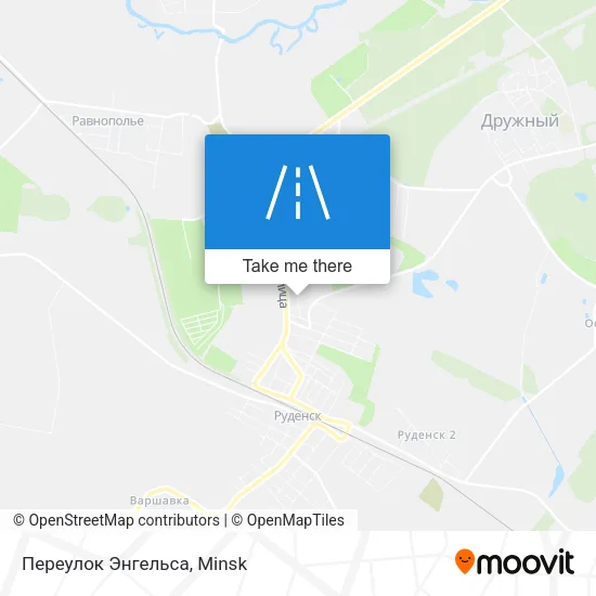 Переулок Энгельса map
