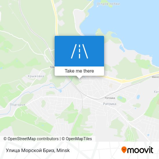 Улица Морской Бриз map