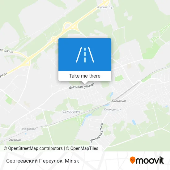 Сергеевский Переулок map