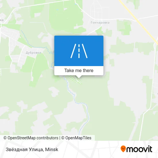 Звёздная Улица map