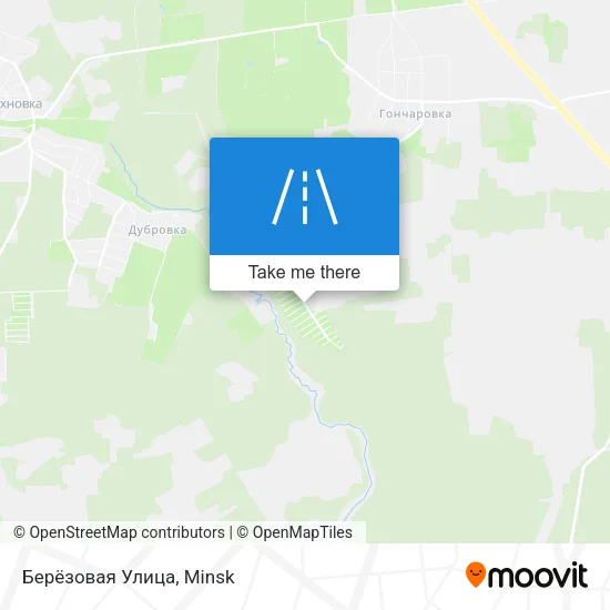 Берёзовая Улица map