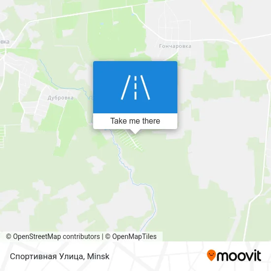 Спортивная Улица map