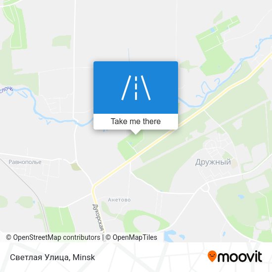Светлая Улица map