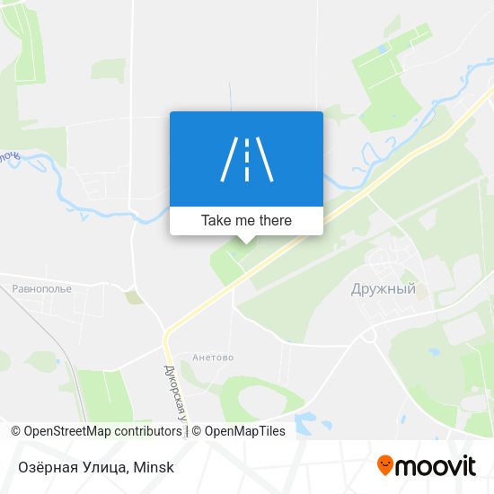 Озёрная Улица map