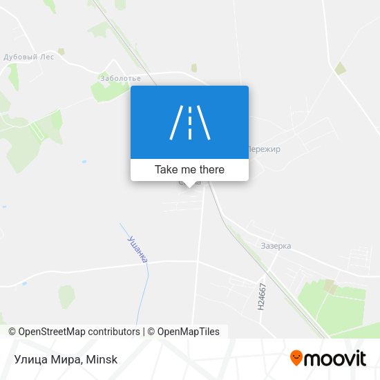 Улица Мира map