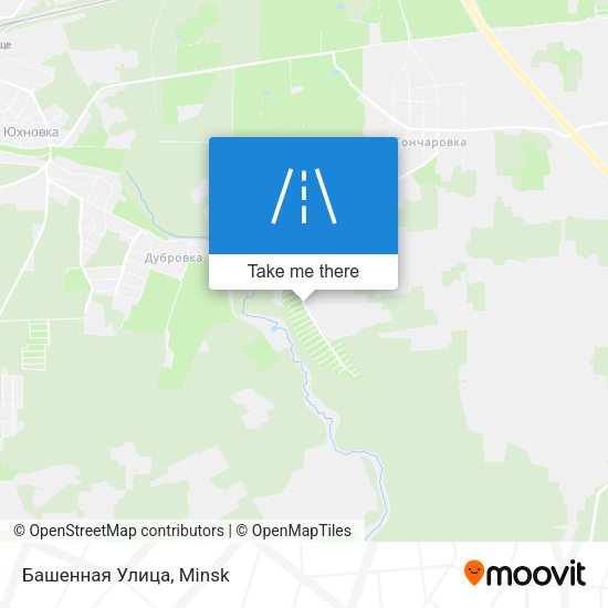 Башенная Улица map