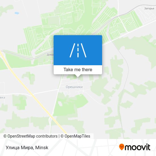 Улица Мира map