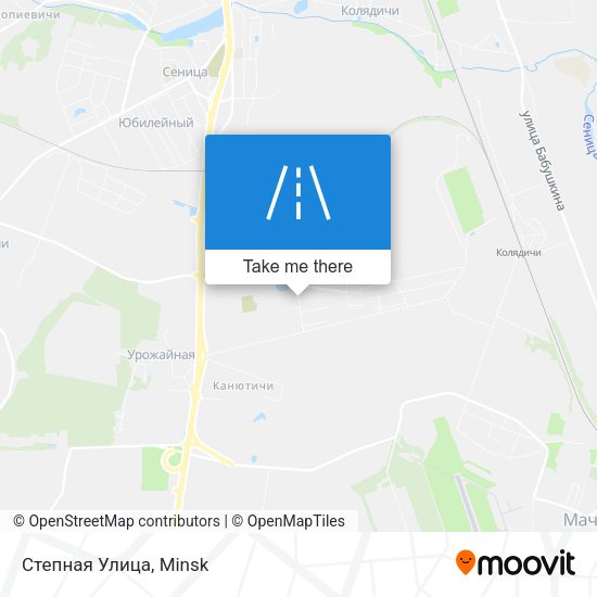 Степная Улица map