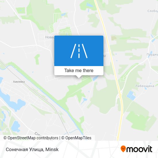 Сонечная Улица map